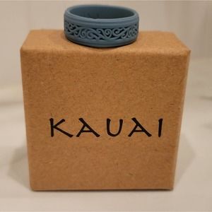 Kauai men's or women's silicone ring size 10